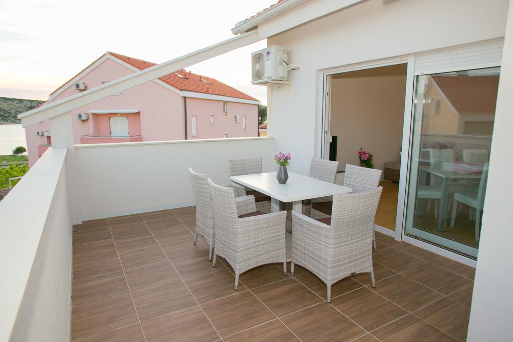 Orange Apartments Novalja Luaran gambar